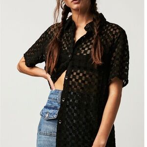 Harmony Velour Buttondown.